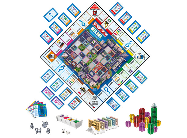 Monopoly Builder Brädspel Svensk utgåva 